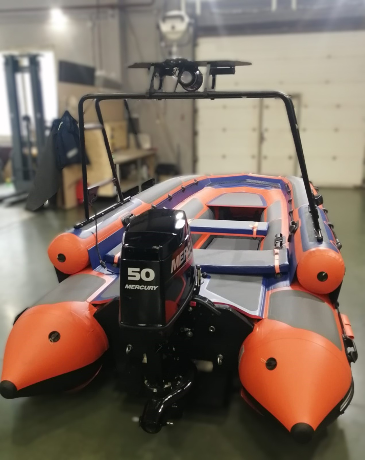 Лодка надувная с жестким дном А-490 Jet Риб