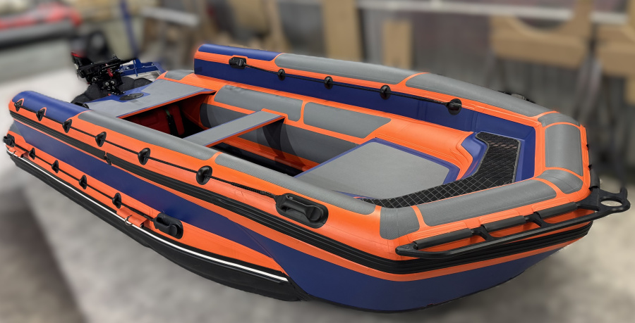 Лодка надувная с жестким дном А-490 Jet Риб