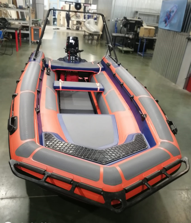 Лодка надувная с жестким дном А-490 Jet Риб