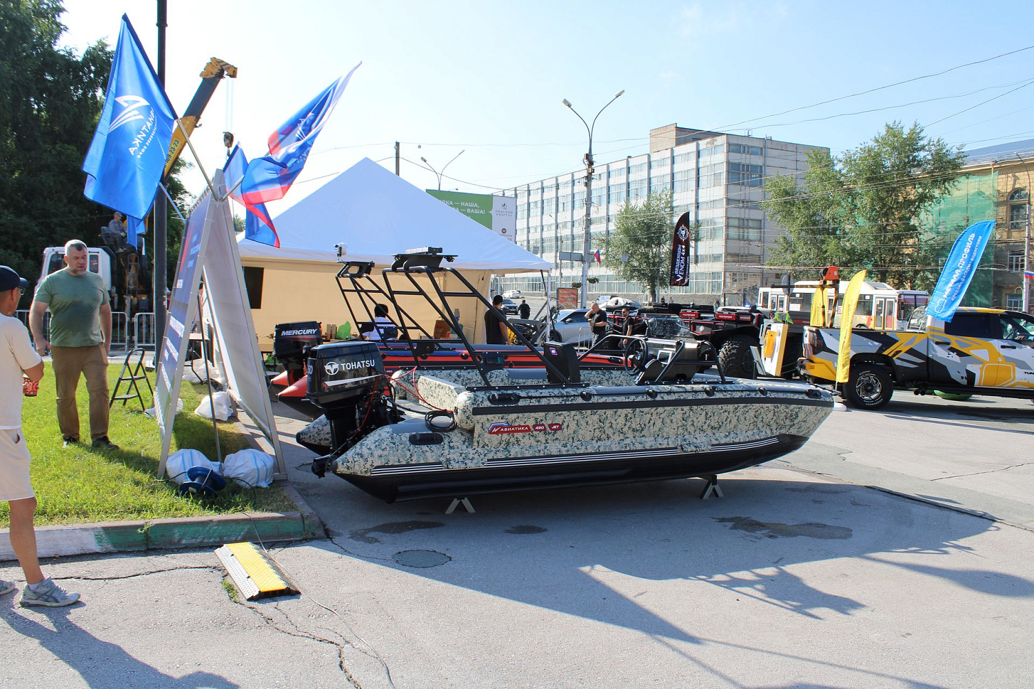 Участие компании «АВИАТИКА» в выставке ВДНХ в Новосибирске