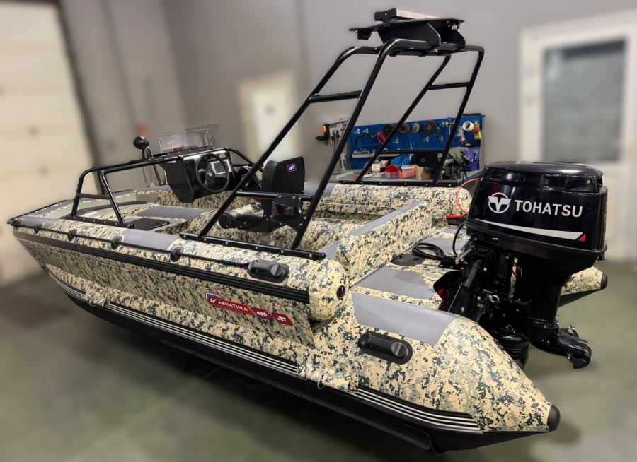 Лодка надувная с жестким дном А-490 Jet Риб